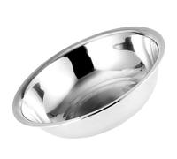 ULTECHNOVO Metal Mixing Bowl Stainless Steel Thickened Basin 0.8Cm Thickness for Kitchen Vegetable Washing and Food Preparation