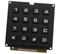 ULTECHNOVO Microcontroller Keyboard Module Keypad Industrial Grade Button Matrices for DIY Projects and Electronic Devices Featuring Membrane Button Technology and Compact Design for Easy