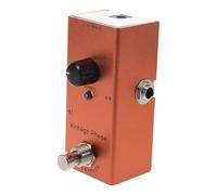 ULTECHNOVO Mini Electric Guitar Effects Pedal Vintage Phase Effector Metal Orange for Electric Guitar Playing Recording Portable True Bypass