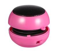 ULTECHNOVO Mini USB Rechargeable Computer Speaker with 3.5mm Jack Plug, Portable Abs and Iron Material Speaker Compatible with Laptop and Audio Devices, Version 2.1