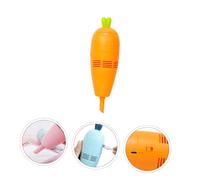 ULTECHNOVO Mini USB Table Cleaner Portable Radish Shaped Dust Collector for Home Office Use Lovely Design Efficient Cordless Cleaner for Car Desk Random Color