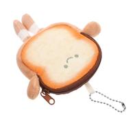 ULTECHNOVO Mini Zipper Wallet Earphone Organizer Pouch Cute Non-Woven Fabric Lint Coin Pouch Protects Earphones and Accessories Young Individuals Daily Essentials with Hanging Chain