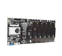 ULTECHNOVO Mining Motherboard Gpu Slots Memory Integrated Vga High Precision Stable Voltage