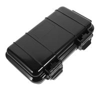 ULTECHNOVO Mobile Phone Waterproof Box Outdoor Survival Case for Adventurers and Wild Survivors Shockproof Resistant to Falling Abs Material with Protective Sponge Inner Liner Black Design