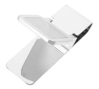 ULTECHNOVO Money Clip Sturdy Silver Metal Clamp and Smooth Operation Stainless Steel for Practical and Simple Money Storage Clip Convenient Pocket Fit Office Cash and Bills