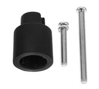 ULTECHNOVO Motorcycle Rearview Mirror Extension Mount Camera Bracket Holder Black Rear View Mirror Riser for Dashcam GPS Action Camera Secure Recording