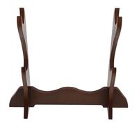 ULTECHNOVO Multi-layer Bamboo Wood Flute Display Stand Rack Horizontal Piccolo Holder Woodwind Instrument Storage Organizer for Home Music Supplies