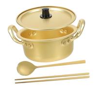 ULTECHNOVO Multi Purpose Instant Noodle Pot with Premium Aluminum Lightweight Portable Hot Pot for Home Cooking Corrosion Resistant Soup Pan with Smooth Surface for Easy Cleaning