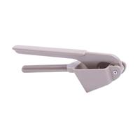 ULTECHNOVO Multifunction Garlic Mincer and Presser with Ergonomic Non Slip Handles Large Chamber for Crushing Unpeeled Cloves Alloy Kitchen Gadget for Garlic Ginger Nuts Efficient Pattern