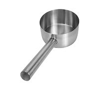 ULTECHNOVO Multipurpose Stainless Steel Water Ladle Thickened Handle Ergonomic Design Kitchen Soup Scoop for Serving Mixing Cooking and Cleaning Vegetables Fruits