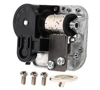 ULTECHNOVO Music Box Mechanism Replacement Hand Crank Wind Up Clockwork Movement for DIY Projects Sound for Wooden Glass Plastic Boxes Therapeutic Musical Parts for Boy Girl and Adults
