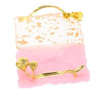 ULTECHNOVO Nail Art Display Board for Manicure Nail Display Pallet Mirror Surface for Gel Polish Organization