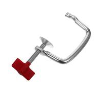 ULTECHNOVO Noodle Press Accessories Noodles Machine Fixing Pasta Making Machine Parts Pasta Making Device Hand Crank Clip Clamp and Handle for Tool Attachment Red Pp
