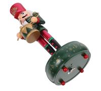 ULTECHNOVO Nutcracker Soldier Music Box with Movable Hands and Mouth Xmas Wind Up Nutcracker Puppet for Festive Tabletop Decor Mantelpiece Centerpiece and Holiday Celebration Ornament