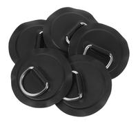 ULTECHNOVO Paddle Board D Rings 5Pcs Stainless Steel for Inflatable Kayak Boat Rope Tie Down Buckles for Sailing and Water Sports