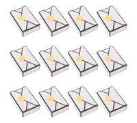 ULTECHNOVO Paper Boxes Envelope Shaped 16pcs Vintage European Style Small Party Favor Boxes with Beautiful Sealing Detail, for Protecting Jewelry and Sharing for Weddings and Living Space