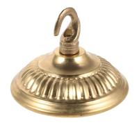 ULTECHNOVO Pendant Light Canopy for Home and DIY Projects Pure Copper with Heavy Duty Sturdy Hook, Decorative Ceiling Cover Plate for Easy Installation and Lasting Performance