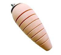 ULTECHNOVO Pet Grinding Teeth Carrot Shape Pet Hamster Chewing Plaything Wood Sturdy Bite Chew Work out Change Bad Chewing Behavior for Hamster Chinchilla