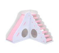 ULTECHNOVO Pet Hamster House Colored Hamster Nest Chewable Wooden Natural Wood Provides Fun and Comfortable Place to Play and Sleep Playground for Small Pets and Guinea Pigs