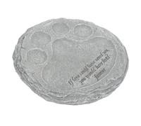 ULTECHNOVO Pet Memorial Tombstone Resin Garden Courtyard Dog Headstone Creative Delicate Unique No Deformation No Fading Suitable for Front Yard