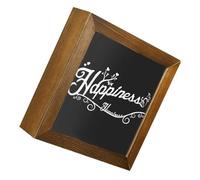 ULTECHNOVO Photo Frame Hidden Storage Box Wooden Piggy Bank Money Saving Jar for Adults and Secure Cash Savings Container for Home Decor