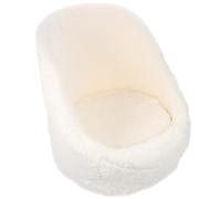 ULTECHNOVO Photo Sofa Photography Prop Simple Delicate Design Safe to Lie on White Fabric Plush Cloth Photography Studio Taking Photo Girl Boy