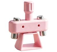 ULTECHNOVO Pink Magnetic Nail Polish Tool with Multi Angle 360 Rotating Cat Eye Nail Magnet Structure Stable Use Instant Magnetic Adsorption for Salon and DIY Manicure