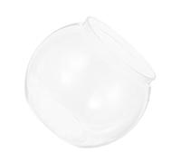 ULTECHNOVO Plastic Fish Bowl Hydroponic Planter with Antidrop Performance and Viewing, round High Transparency Plastic Aquarium for Living Rooms, Suitable for Betta Fish and Goldfish