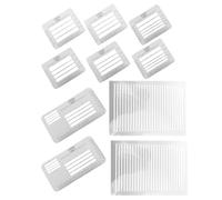 ULTECHNOVO Plastic Letter Writing Stencils Template Ruler for Crafting Greeting Cards and Invitations with Enhanced Writing Skills and Improved Calligraphy, White Pp Material,