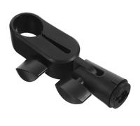 ULTECHNOVO Plastic Microphone Clip Compatible with Lewitt Mic Holder Clamp for Wireless Handheld Microphones Noise-reducing Shock Mount for Podcast and Recording Sound