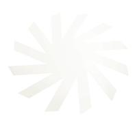 ULTECHNOVO Plastic Spiral Molds Basket Woven Mold Spiral Basket Template for Beginners and Enthusiasts White Abrasion Resistance Smooth Surface and Shopping Mall Use