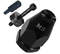 ULTECHNOVO Pneumatic Rivet Nut Head Kit M5 Pull Setter Accessory with Connecting Rod Bearing Washer for Air Riveting Tools, Compatible with Pneumatic Riveters in Automotive Repair