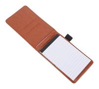 ULTECHNOVO Pocket Notepad Portable Business Book A7 Size Simple Design Pu Paper Material Personalization Plan Organization Office Supplies for Household and Office Use