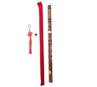ULTECHNOVO Portable Chinese Flute E Tone Lightweight Bamboo Flute with Copper Joint Beautiful and Natural Sounds Traditional Instrument for Beginner