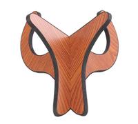 ULTECHNOVO Portable Folding Wooden Ukulele Stand with X Frame Stability for Soprano Concert Tenor Ukuleles Violin Mandolin Small Banjo Detachable Easy to Assemble Music Instrument Holder