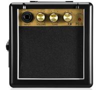 ULTECHNOVO Portable Mini Guitar Amplifier with Sound and Handy Design, Battery Powered Combo Amp with Metal and Plastic Build, for Outdoor Use and People Playing Guitar