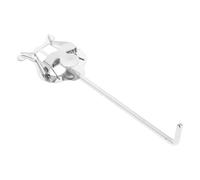 ULTECHNOVO Portable Music Score Clip French Horn Marching Musical Notation Clip Iron Material Silver Colour Simple Stylish Design Lightweight Square Hole Shape Not Easy to Deform Burr-free