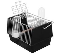 ULTECHNOVO Portable Pet Bird Cage Lightweight and Sturdy with Handle and Iron Construction for Parrots and Other Animals for Bird Owners on The Go