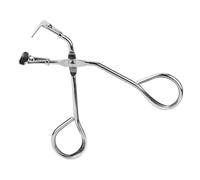 ULTECHNOVO Portable Silver Eyelash Curler for Women Stainless Steel Practical Lash Curling Tool Lightweight Makeup Accessory for Natural Curl Easy One-Step Use