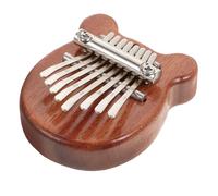 ULTECHNOVO Portable Small Thumb Piano with 8 Accurate Tones, Wooden and Alloy Material, for Beginners and Boys and Girls, for Music Practice and Travel Random Color