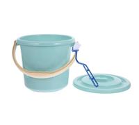 ULTECHNOVO Portable Stable Bucket with Pot Urinal Handle Chamber Lid, 8l Plastic Not Tipping Random Color for Adults and Disabled People Night Hospital and Home Use