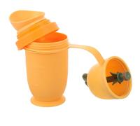 ULTECHNOVO Portable Urinal with Lid Wear Resistant Pp Urinal Potty Easy to Carry for Boys for Outdoor Activities and Can be Hung on Strollers School Season Decor