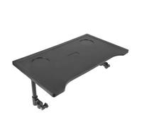 ULTECHNOVO Portable Wheelchair Dining Table with Lightweight Plastic Tray and Cup Holder Suitable for Indoor and Outdoor Use by Adults 20.87X11.89X0.71In