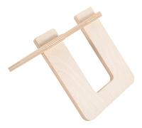 ULTECHNOVO Portable Wooden Bike Stand for Scooter and Balanced Bikes, Easy to Use Creative Design, Sturdy Wood Material, for Homes and Offices to Solve Parking Problems