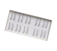ULTECHNOVO Practice False Eyelashes 10 Pairs Made of Synthetic Material for Eyelash Extension Training for Teaching and Lash Extensions Practice