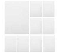 ULTECHNOVO PVC Plastic Sheets with High Light Transmission for DIY Craft 10Pcs Color Gels for Lighting, Flash Gels Lighting Filter Use