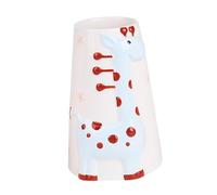 ULTECHNOVO Random Color 150 Ml Ceramic Hamster Kettle Bracket Creative Cartoon Giraffe Design Practical Pet Kettle Holder for Small Animals in Home Or Pet Shop