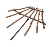 ULTECHNOVO Rattan Frame Decoration for Crafts Natural Twig Branch Photo Prop for Kindergarten and Festive Wall Art