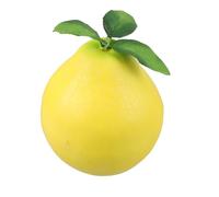ULTECHNOVO Realistic Faux Grapefruit Car Antenna Decoration Plastic Fruit for Store Display Photography Props Flower Arrangements Home and Office Accent Seasonal Visual Merchandising