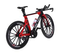 ULTECHNOVO Red Alloy Desktop Decor Bike Model with Creative Design, Mini Mountain Cycle Simulation for Home Decoration and Photo Props, Chic Tabletop Adornment Random Color